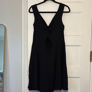 Abercrombie & Fitch Black Backless Dress